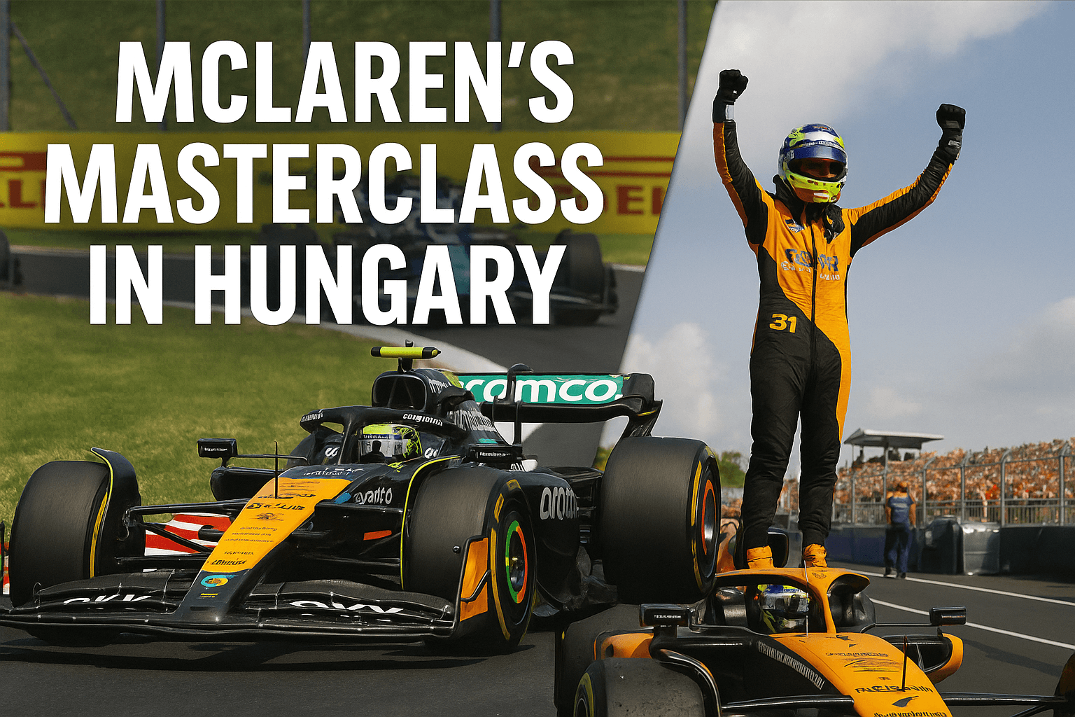 Norris Excels, Piastri Stays Strong — McLaren Dominates Hungary
