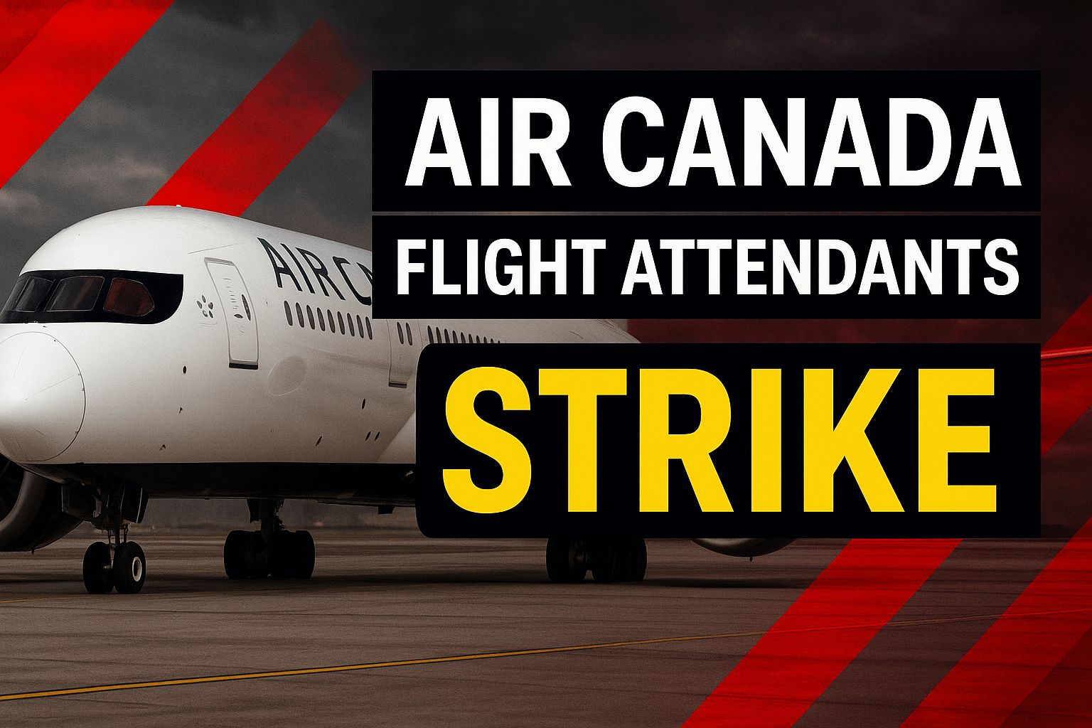 Reasons Behind the Strike of Air Canada Flight Attendants