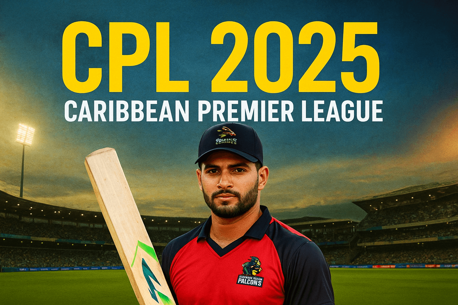 CPL 2025 Fixtures, Teams, Locations, and Championship Date
